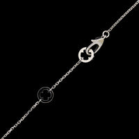 Bulgari 18K White Gold Estate Diamond and Sapphire Fiorever Pendant