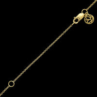 Carelle 18K Yellow Gold Estate Diamond Brushstroke No. 62 Necklace