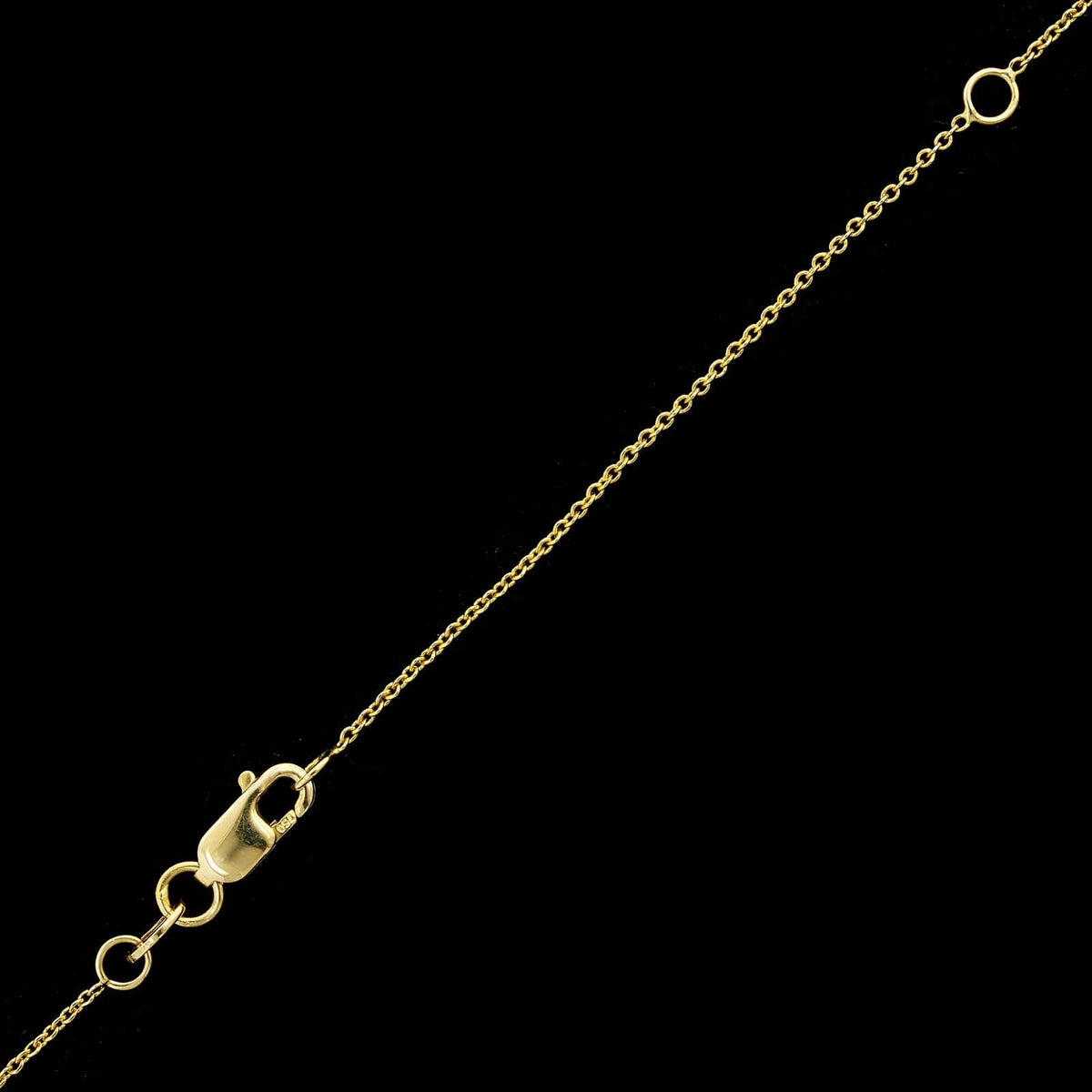 Roberto Coin 18K Two-tone Gold Estate Diamond Marina Pendant