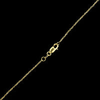 18K Yellow Gold Estate Ruby Heart Pendant