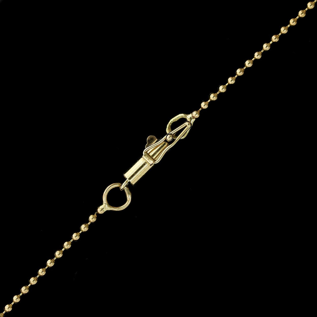 14K Yellow Gold Estate Diamond Heart Pendant