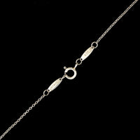 Tiffany & Co. Sterling Silver Estate Diamond by the Yard Necklace