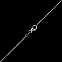 14K White Gold Estate Cultured Pearl and Diamond Pendant Necklace