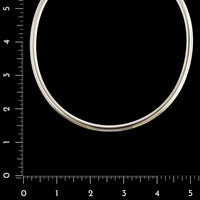 14K White Gold Estate Omega Necklace