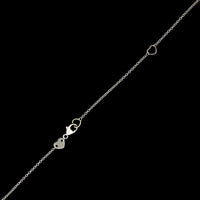 Hearts on fire 18K White Gold Estate Diamond Lorelai Pendant Necklace