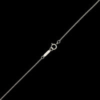 Tiffany & Co. Platinum Estate Diamond Key Fleur de Lis Pendant