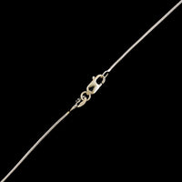 14K White Gold Estate Cultured Tahitian Pearl and Diamond Pendant Necklace