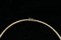 14K Yellow Gold Estate Omega Necklace