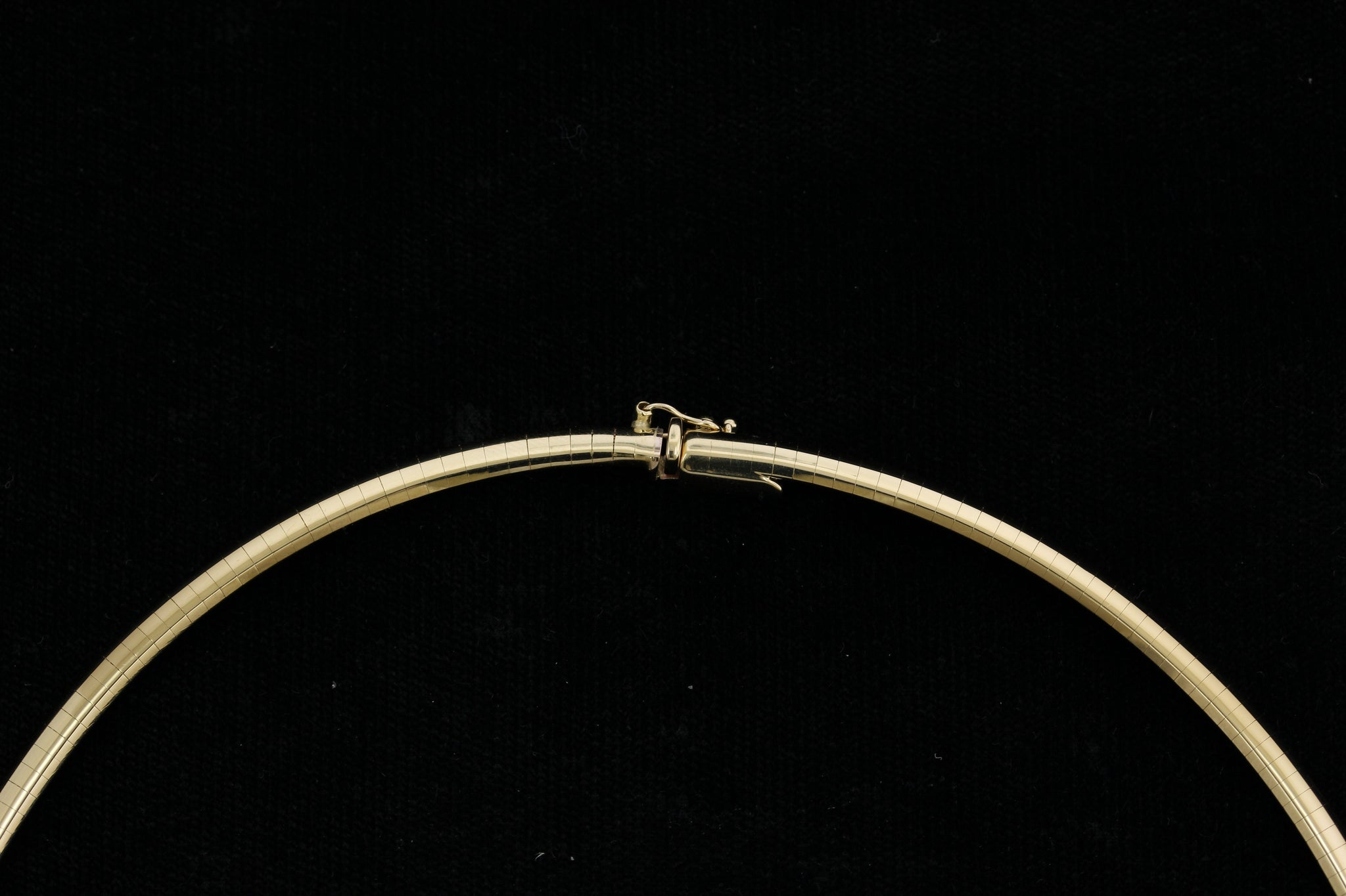 14K Yellow Gold Estate Omega Necklace