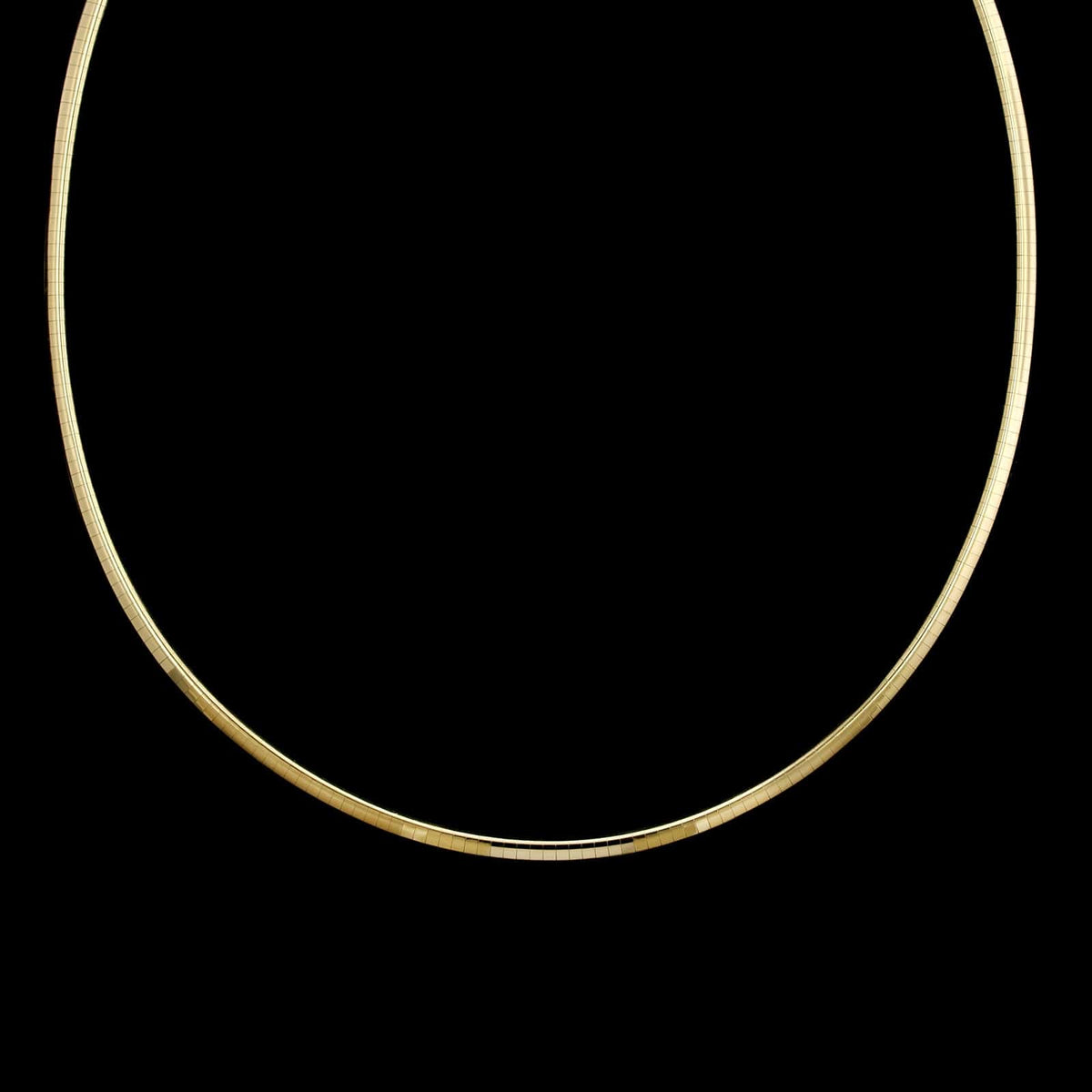 14K Yellow Gold Estate Omega Necklace
