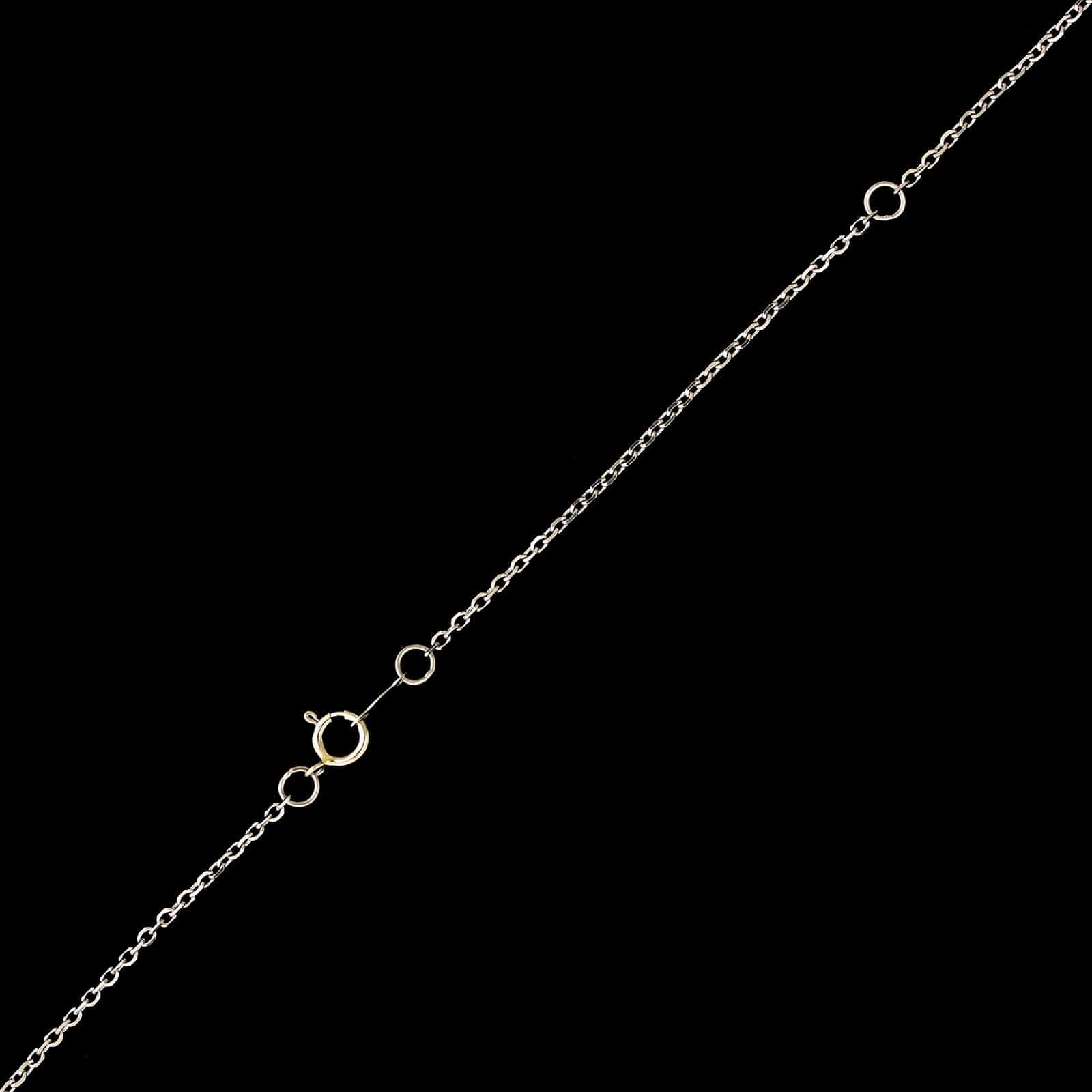 Mikimoto 18K White Gold Estate Pearl and Diamond Pendant Necklace