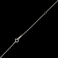 Mikimoto 18K White Gold Estate Black Pearl Pendant Necklace