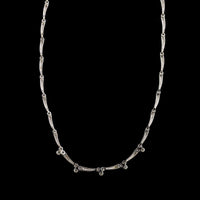 18K White Gold Estate Diamond Necklace