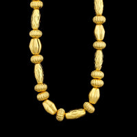 Ilias Lalounis 21K and 22K Yellow Gold Estate Bead Necklace