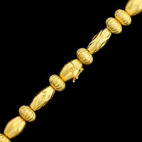 Ilias Lalounis 21K and 22K Yellow Gold Estate Bead Necklace
