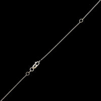 Roberto Coin 18K White Gold Estate Diamond Initial R Pendant Necklace