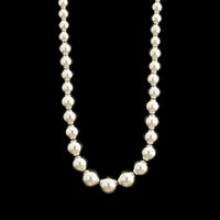 Tiffany &  Co. Sterling Silver Estate Hardwear Ball Graduated Necklace
