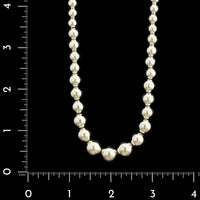 Tiffany &  Co. Sterling Silver Estate Hardwear Ball Graduated Necklace