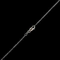 14K White Gold Estate Sapphire and Diamond Necklace