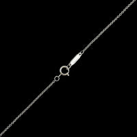 Tiffany & Co. Platinum Estate Diamond Drop Pendant Necklace