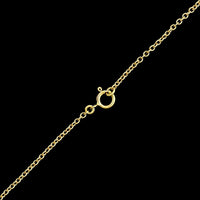 14K Yellow Gold Estate Opal and Diamond Lavaliere Necklace