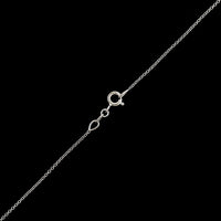 Lightning Ridge 18K White Gold Estate Opal and Diamond Pendant Necklace