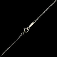 Platinum Estate Diamond Open Heart Pendant Necklace&nbsp;