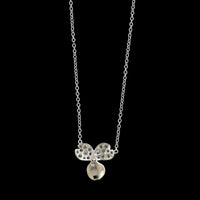 Tiffany &amp; Co. Platinum Estate Pape Flower Diamond Necklace