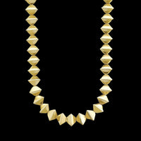 14K Yellow Gold Estate Fancy Link Necklace
