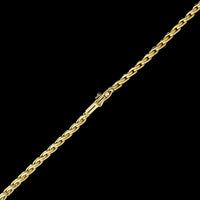 18K Yellow Gold Estate Emerald and Diamond Necklace