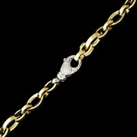 18K Two-tone Gold Estate Diamond Necklace
