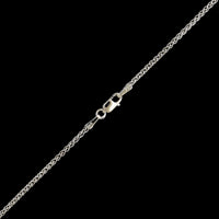 14K White Gold Estate Diamond Pendant