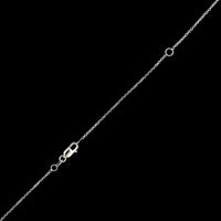 18K White Gold Estate Diamond Necklace