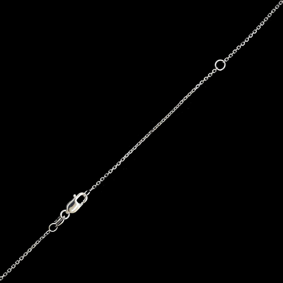 18K White Gold Estate Diamond Necklace
