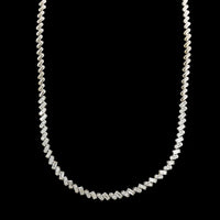18K White Gold Estate Diamond Necklace
