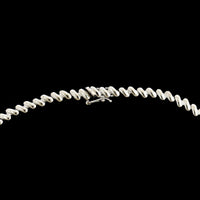 18K White Gold Estate Diamond Necklace