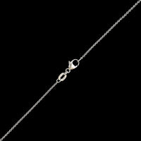 18K White Gold Estate Diamond Star Pendant Necklace