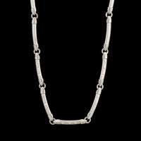 14K White Gold Estate Diamond Necklace