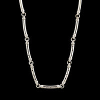 14K White Gold Estate Diamond Necklace