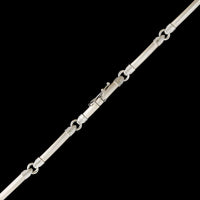 14K White Gold Estate Diamond Necklace