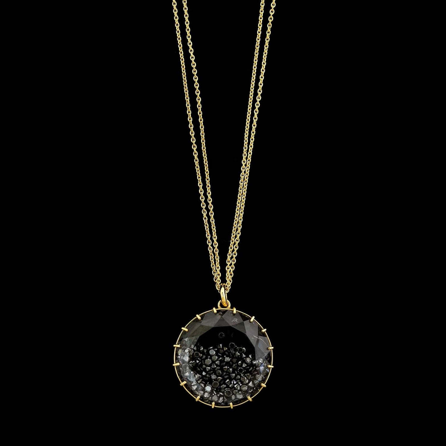 here's RENEE SWIRL LINE NECKLACE