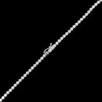 18K White Gold Estate Diamond Necklace