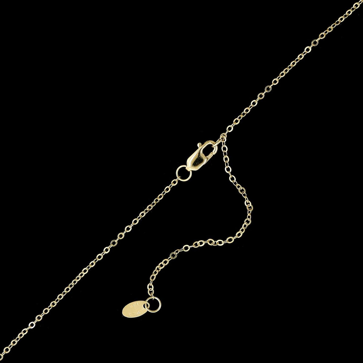 14K Yellow Gold Estate Bar Necklace