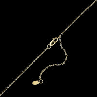 14K Yellow Gold Estate Bar Necklace