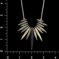 John Hardy Sterling Silver Estate Classic Chain Spear Necklace