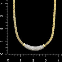 Roberto Coin 18K Two-tone Gold Estate Diamond Necklace