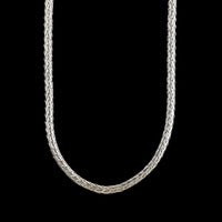 14K Two-tone Gold Estate Wheat Chain