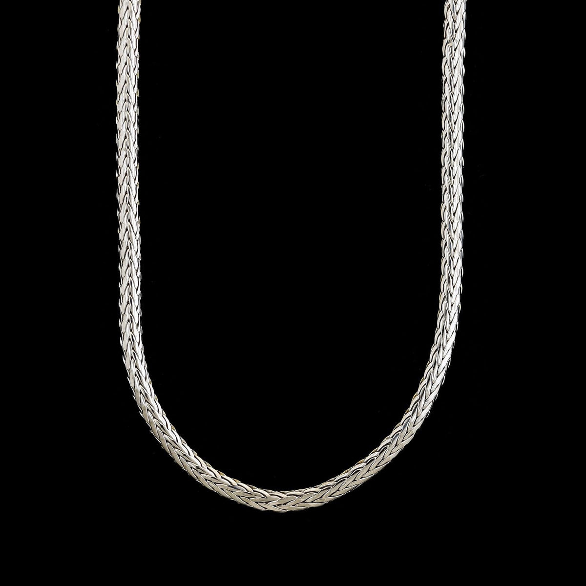 14K Two-tone Gold Estate Wheat Chain