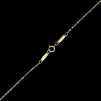 Tiffany & Co. 18K Yellow Gold Estate Elsa Peretti Bean Pendant Necklace