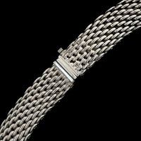 Tiffany & Co. Sterling Silver Estate Somerset Mesh Link Necklace